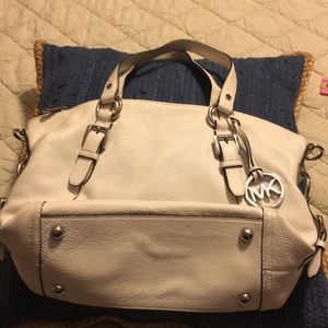 Michael Kors White medium handbag